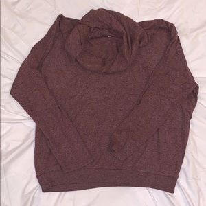 Cowl neck sweater